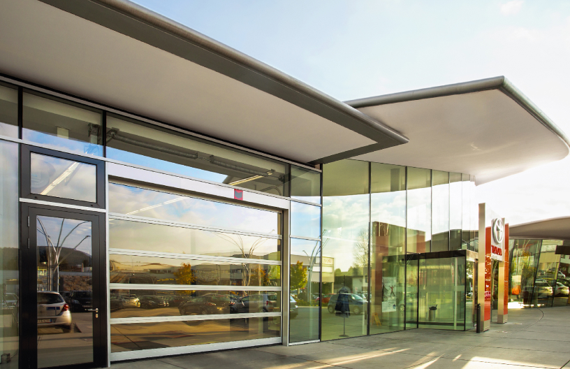 porți panoramice Alutherm