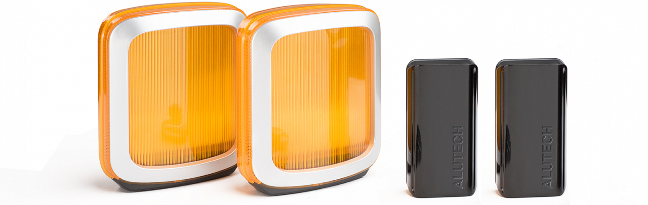 аксессуары для автоматических ворот: сигнальные лампы и фотоэлементы