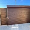 Porți rolete întrare în ogradă și portiță tip rolete în Moldova