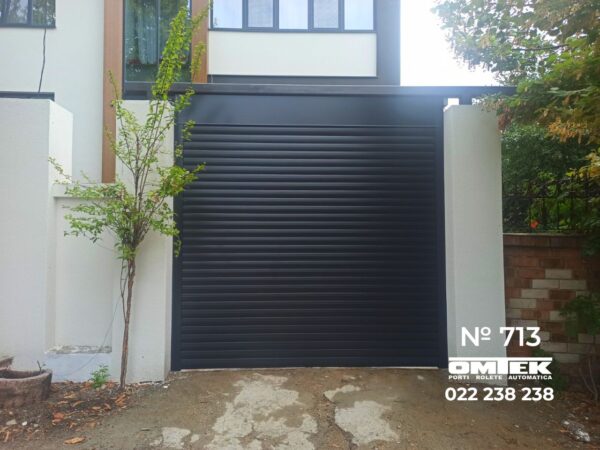 Porți rolete întrare în ogradă în Moldova