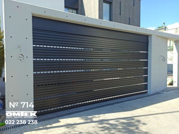 Porți de tip rolete în Moldova la comandă de la producător