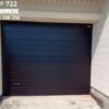 Porți secție Alutech Prestige (dimensiunele 2835x2330), culoare Negru-cafeniu (Black brown) RAL 8022, panouri M-gofr Woodgrain, în mun. Bălți